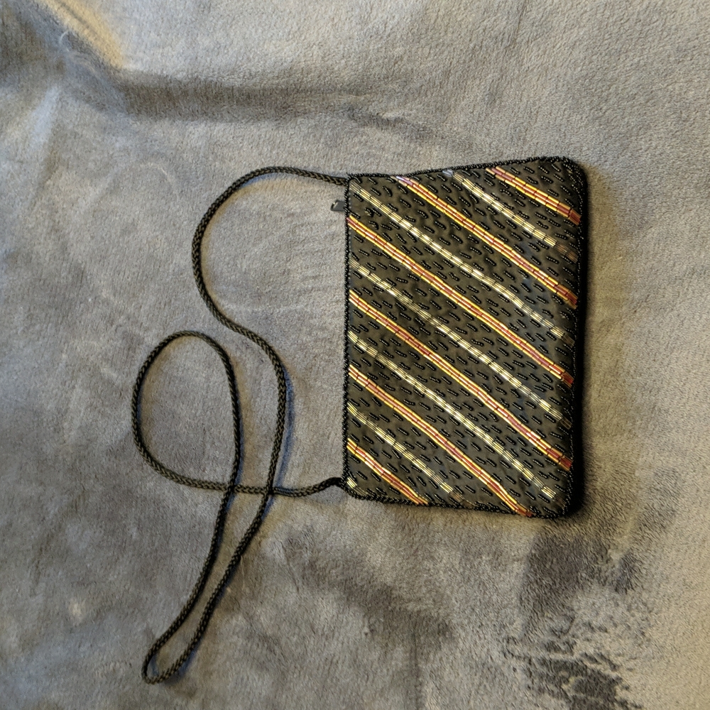 Beaded evening bag